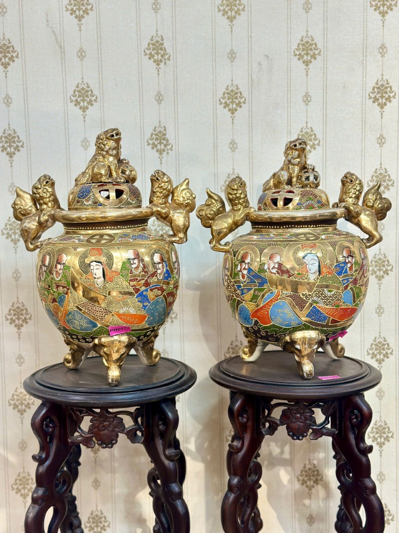 Đôi đỉnh xông trầm cao cấp [PH0170]