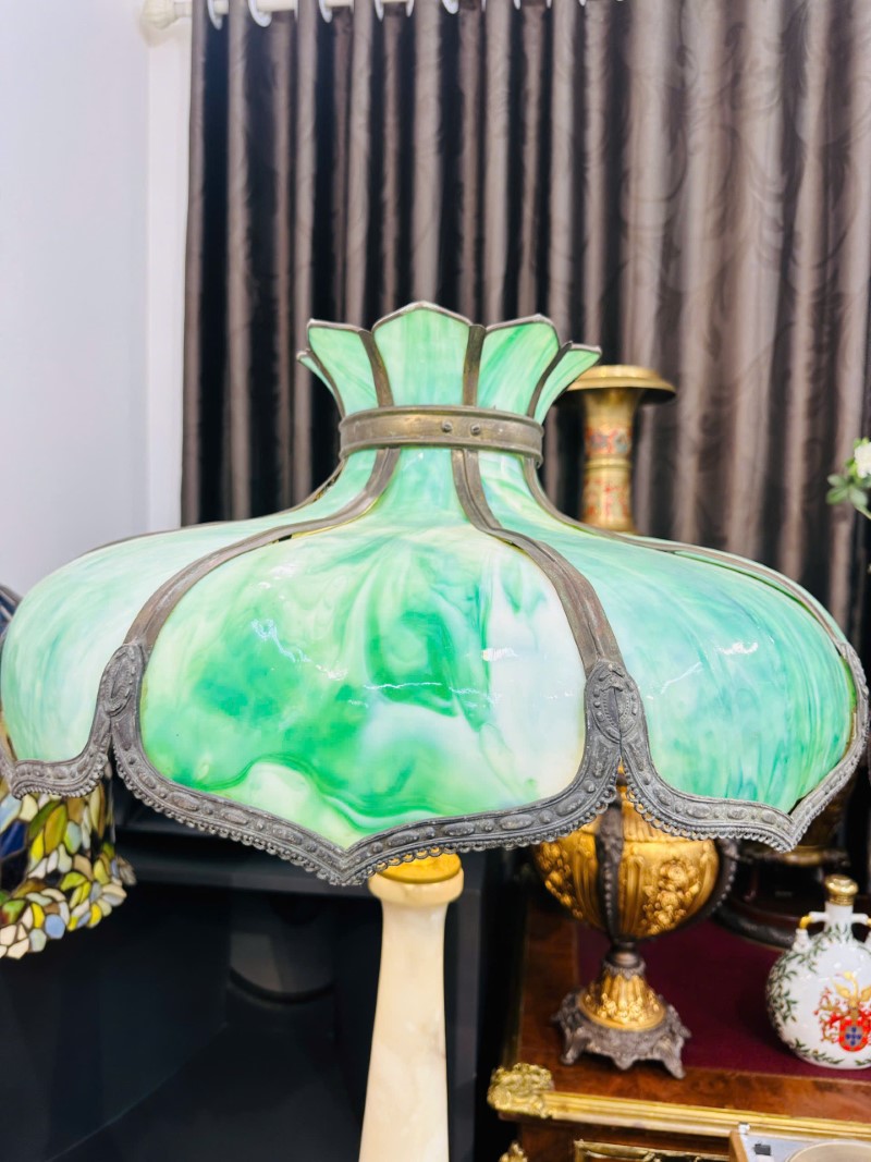 Đèn Tiffany Cây Chân Đá Cẩm Thạch&nbsp;[PH0196]