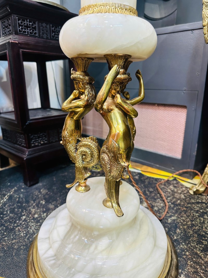 Đèn Tiffany Cây Chân Đá Cẩm Thạch&nbsp;[PH0196]