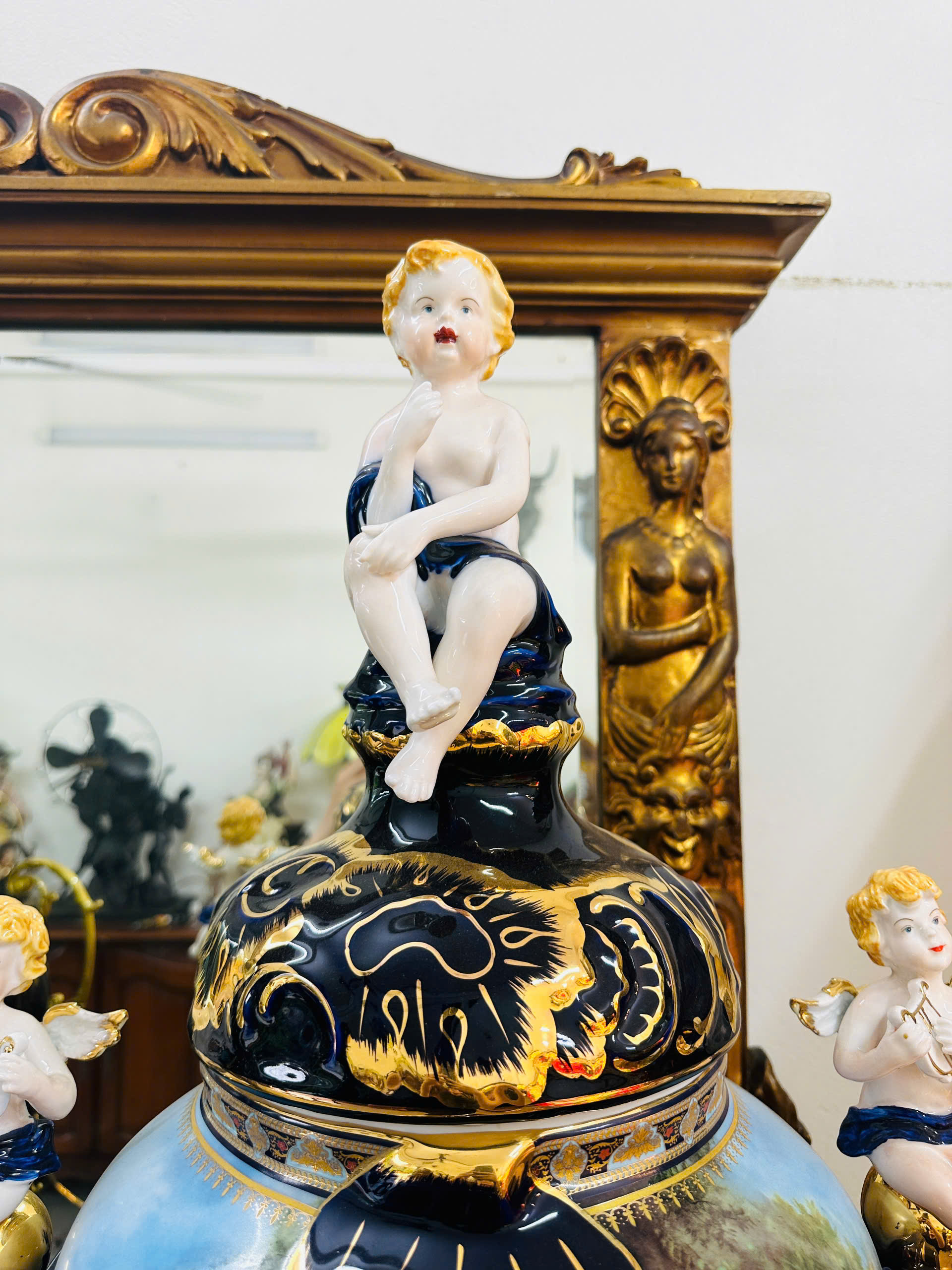 [PH0118] CẶP BÌNH CÚP CHÂU ÂU – ĐẲNG CẤP SƯU TẦM NGHỆ THUẬT