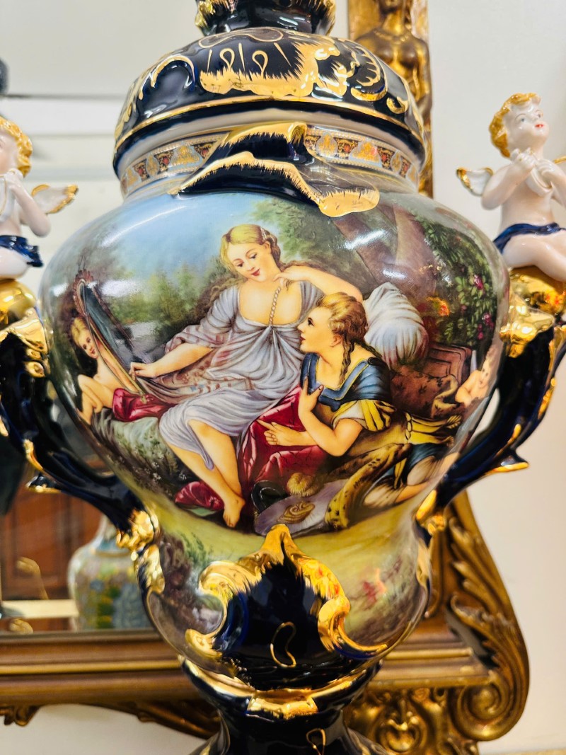 CẶP BÌNH CÚP CHÂU ÂU – ĐẲNG CẤP SƯU TẦM NGHỆ THUẬT&nbsp;[PH0118]