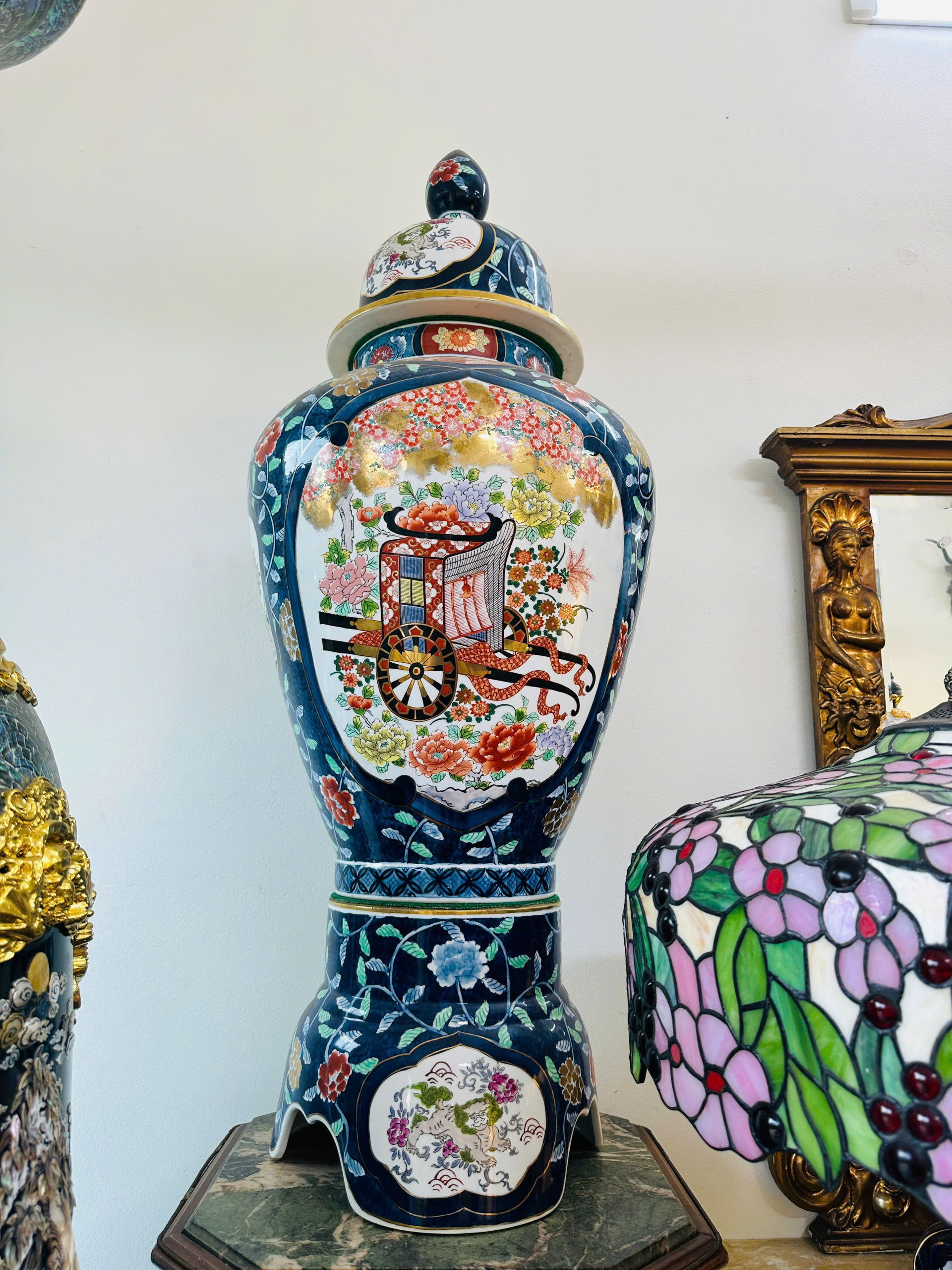 [PH0152] Cặp Chóe Nhật Gốm Siêu Vip