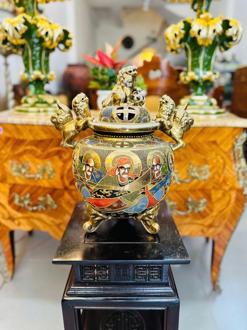 [PH0173] Đỉnh Trầm Satsuma Cổ Của Nhật