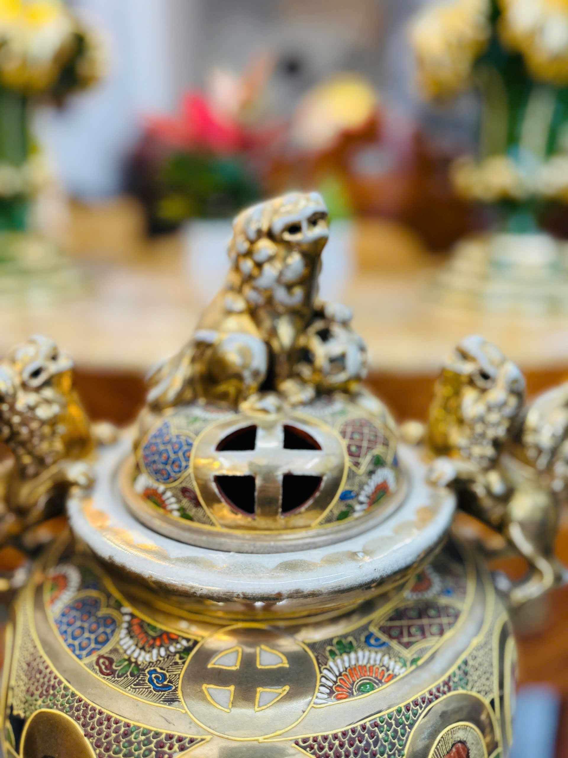 [PH0173] Đỉnh Trầm Satsuma Cổ Của Nhật