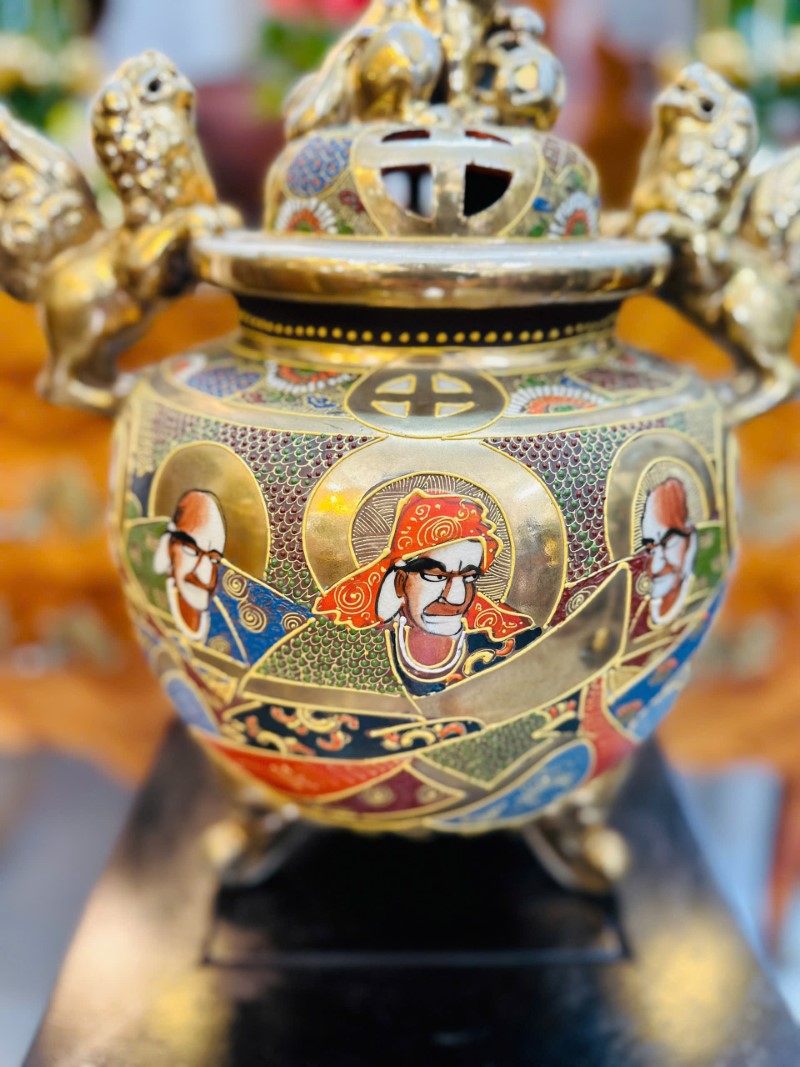 Đỉnh Trầm Satsuma Cổ Của Nhật&nbsp;[PH0173]