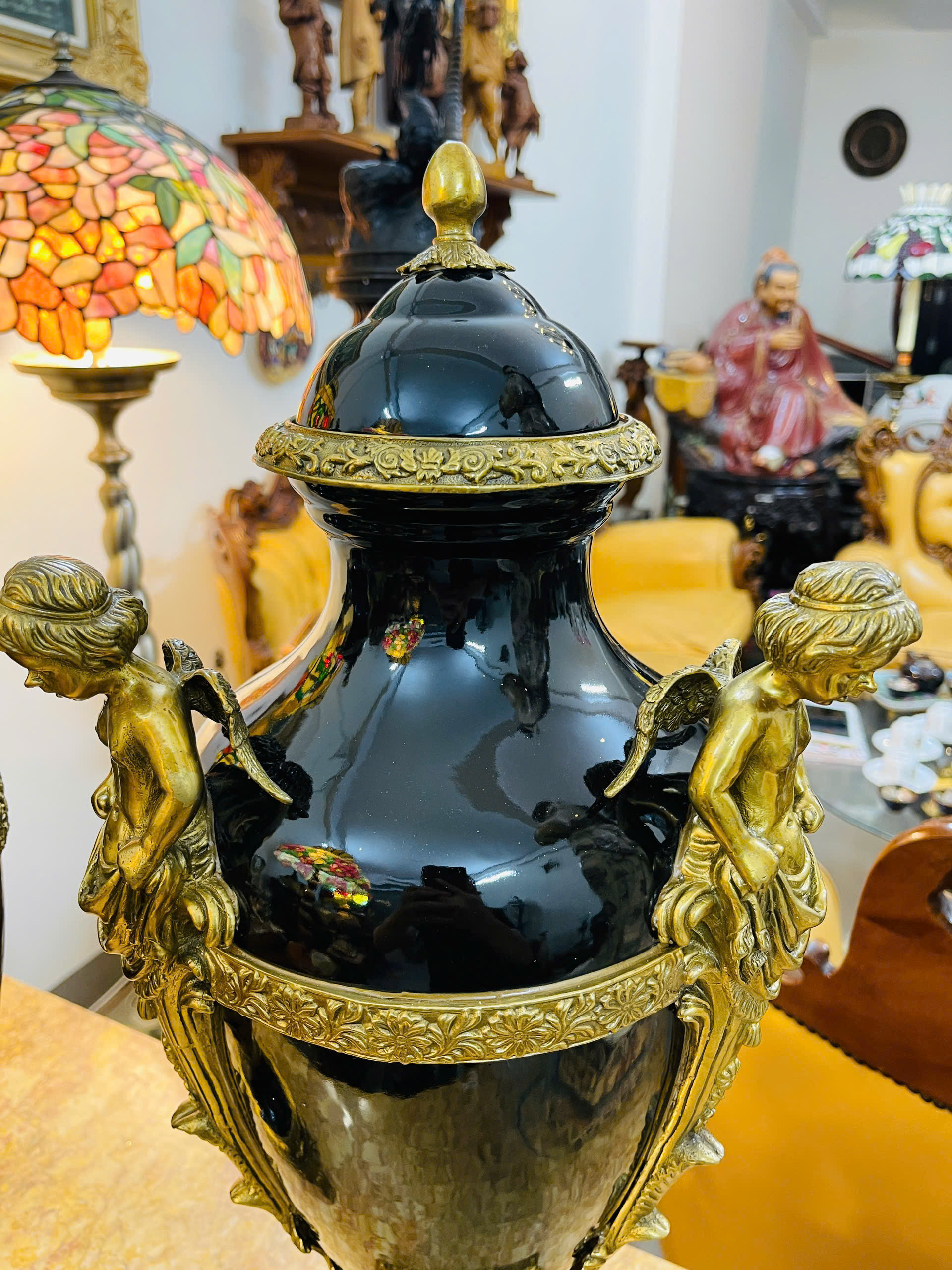 [PH0052] Bộ đôi bình cổ điển châu Âu – Vẻ đẹp vượt thời gian