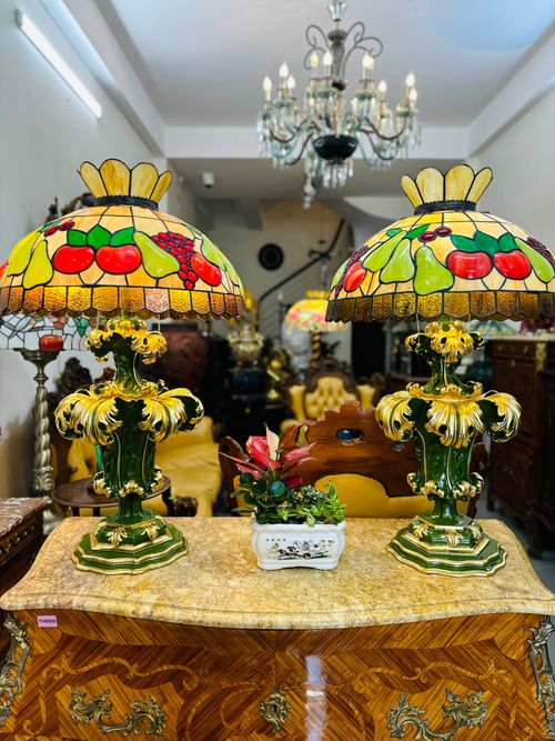 [B0006] Đèn Tiffany Bàn