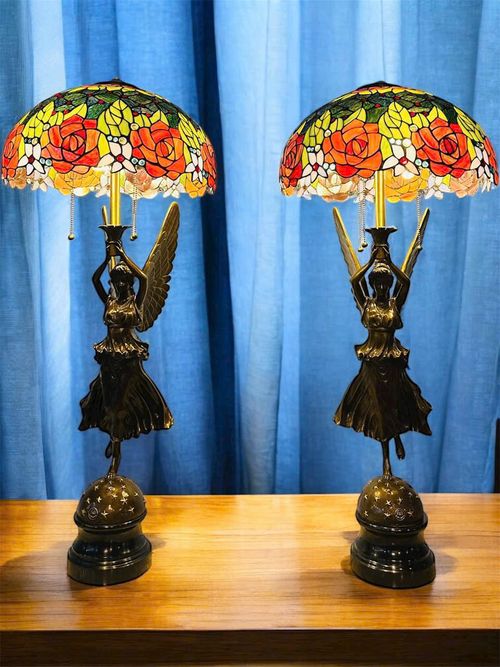 CẶP ĐÈN TIFFANY THIÊN THẦN