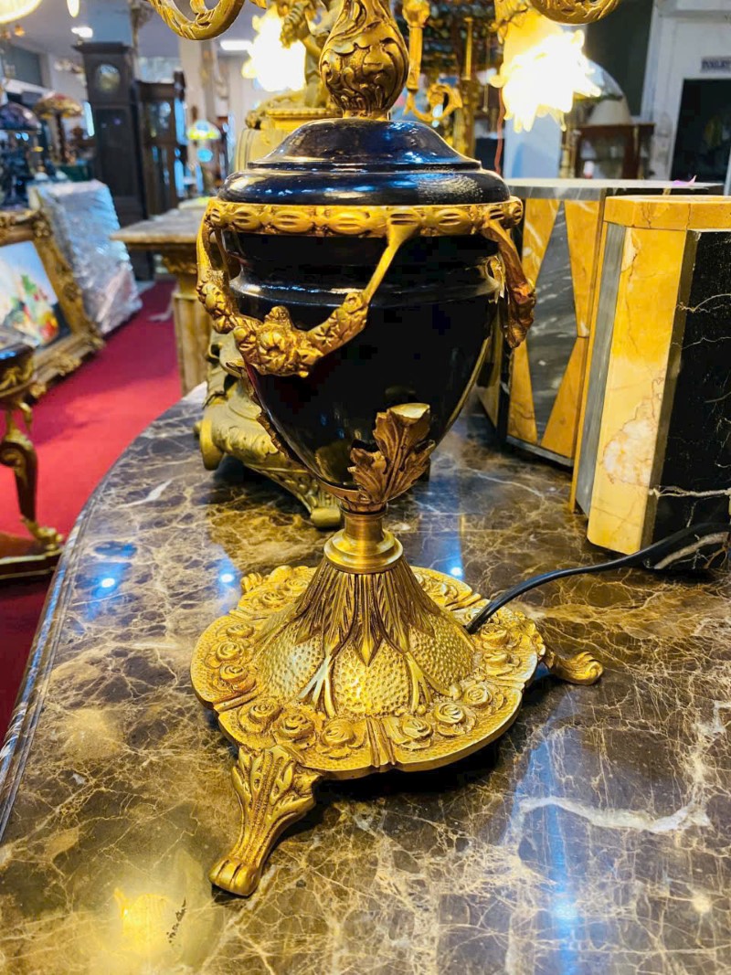 CẶP ĐÈN BÀN CHÂU ÂU XƯA&nbsp;[TH3245]