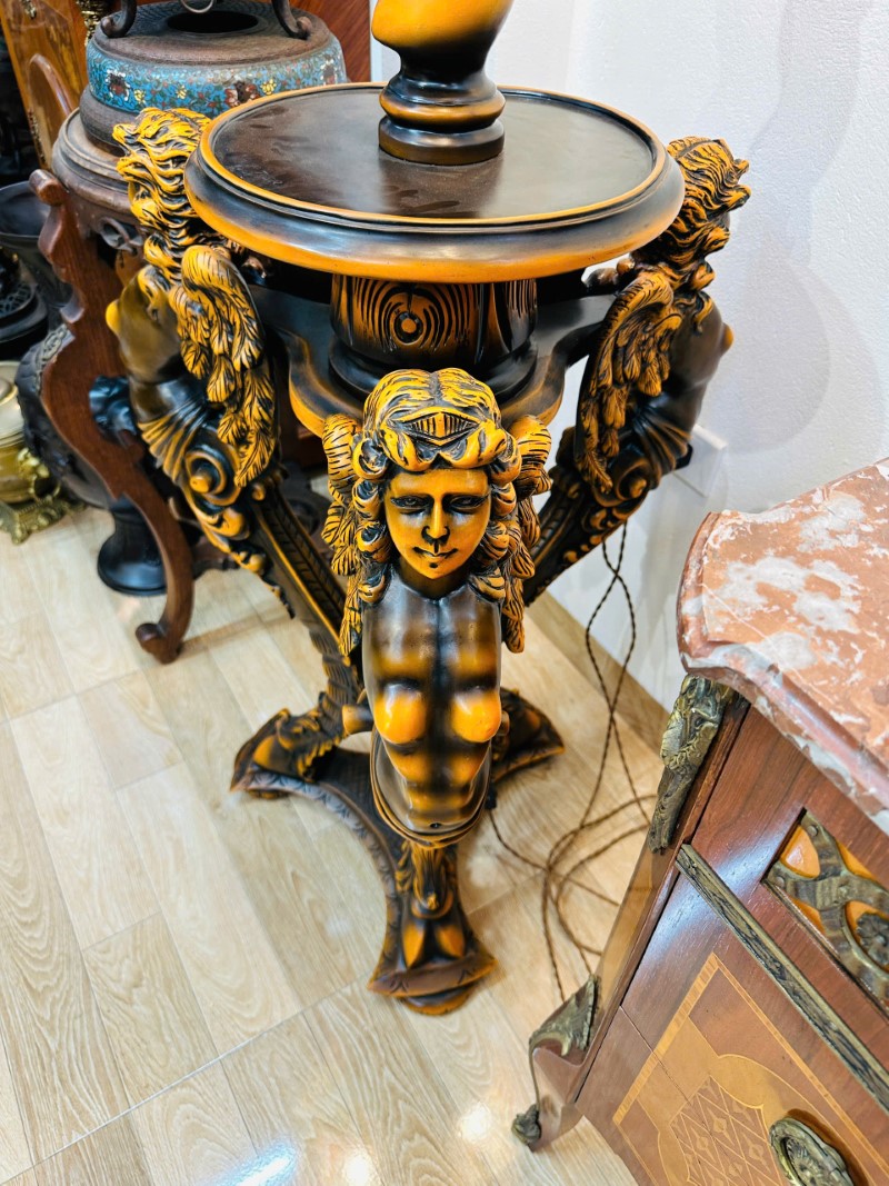 Đèn Tiffany 3 tượng cô gái&nbsp;[PH0128]