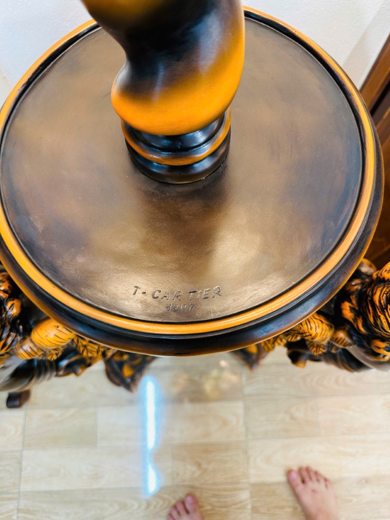 Đèn Tiffany 3 tượng cô gái&nbsp;[PH0128]