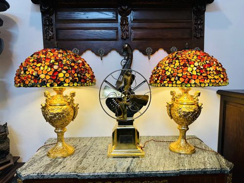 [PH0042] Đôi Đèn Tiffany Châu Âu