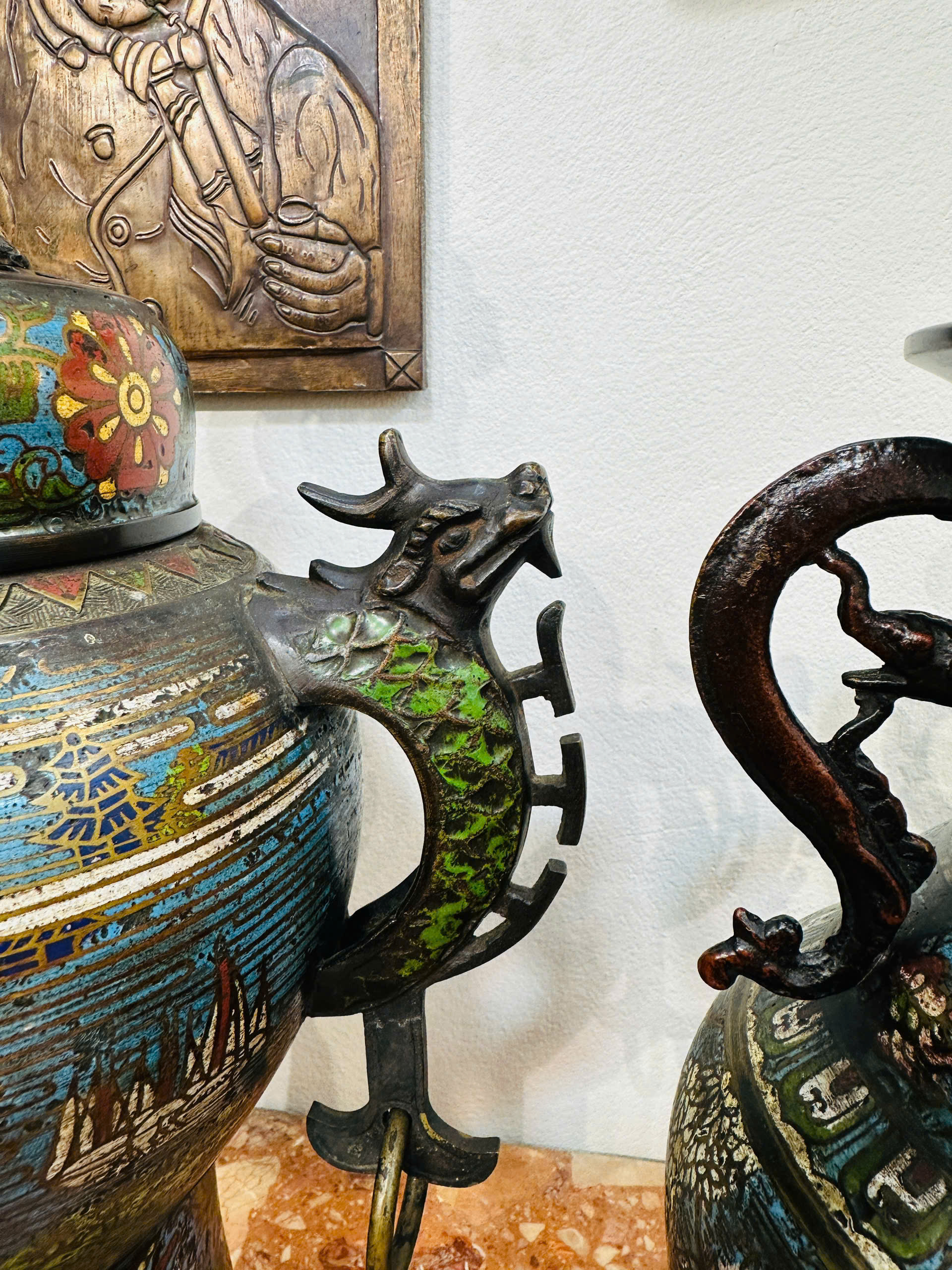 ok Bộ 3 sông trầm đồng cổ Nhật Bản