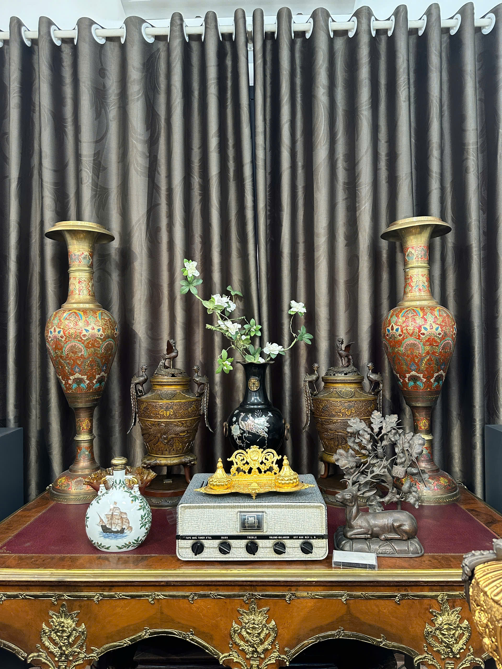 [PH0005] Đôi Bình Pháp Lam Ai Cập