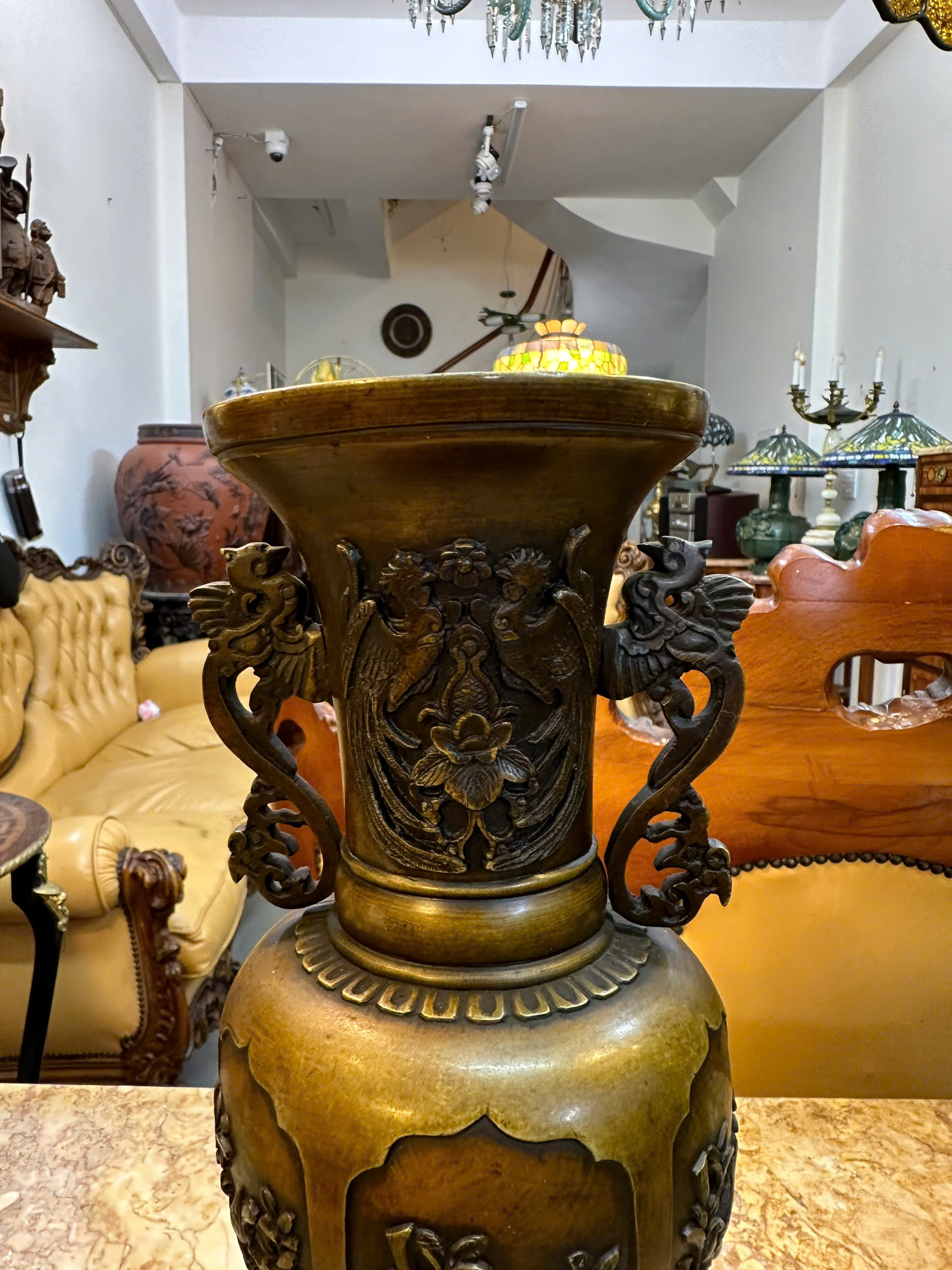 [PH0035] Đỉnh Xông Trầm Đồng Cổ