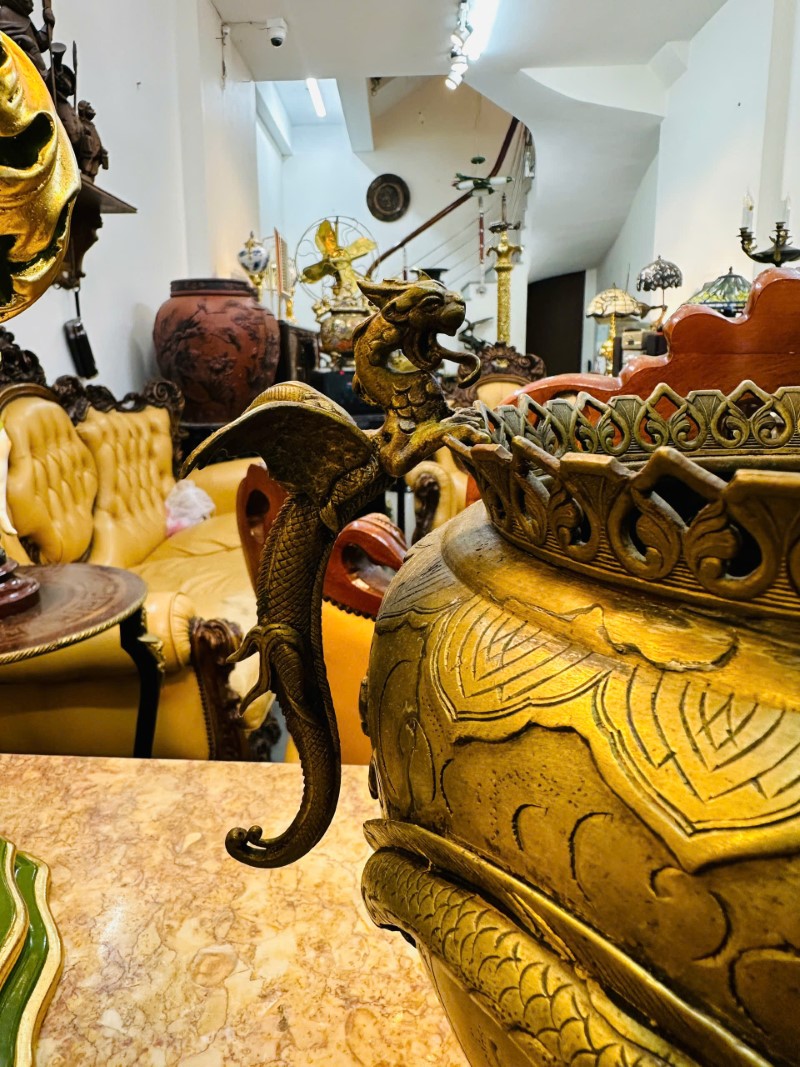 ĐỈNH ĐỒNG CHẠM RỒNG – TÁC PHẨM NGHỆ THUẬT&nbsp;[PH0177]