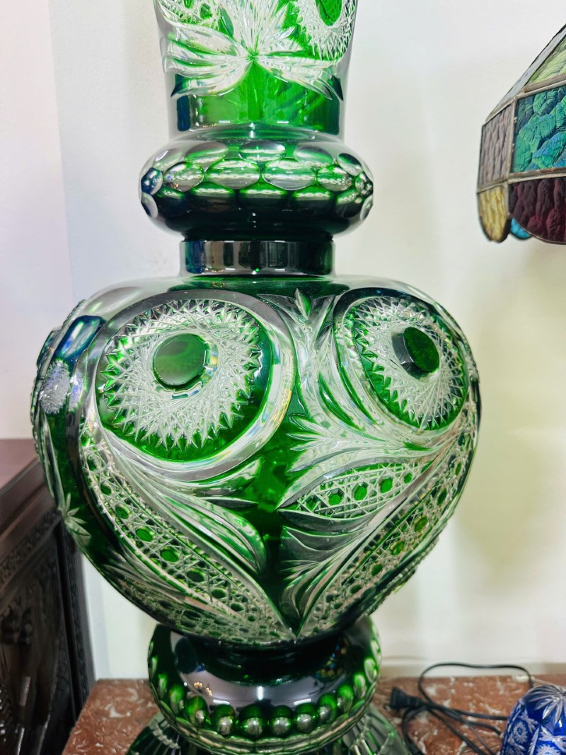 &nbsp;BÌNH PHA LÊ&nbsp; XANH LỤC MÀI TAY – ĐẲNG CẤP NGHỆ THUẬT CHÂU ÂU&nbsp;[PH0087]