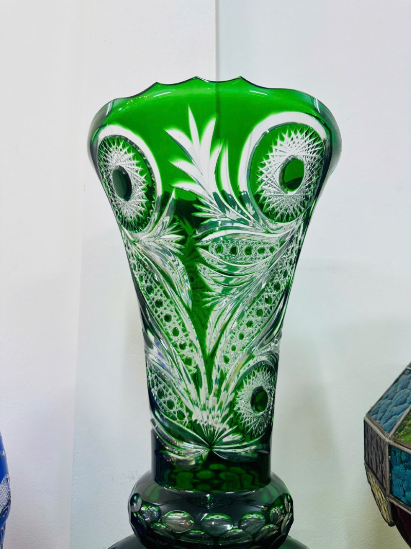 &nbsp;BÌNH PHA LÊ&nbsp; XANH LỤC MÀI TAY – ĐẲNG CẤP NGHỆ THUẬT CHÂU ÂU&nbsp;[PH0087]