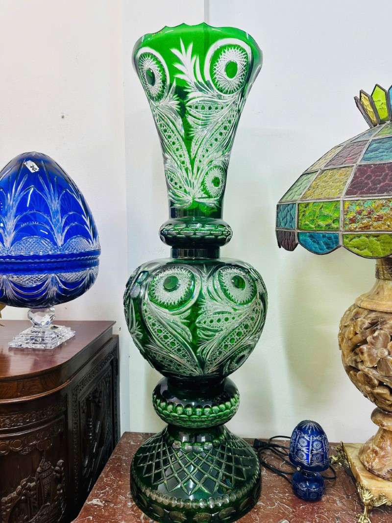 &nbsp;BÌNH PHA LÊ&nbsp; XANH LỤC MÀI TAY – ĐẲNG CẤP NGHỆ THUẬT CHÂU ÂU&nbsp;[PH0087]