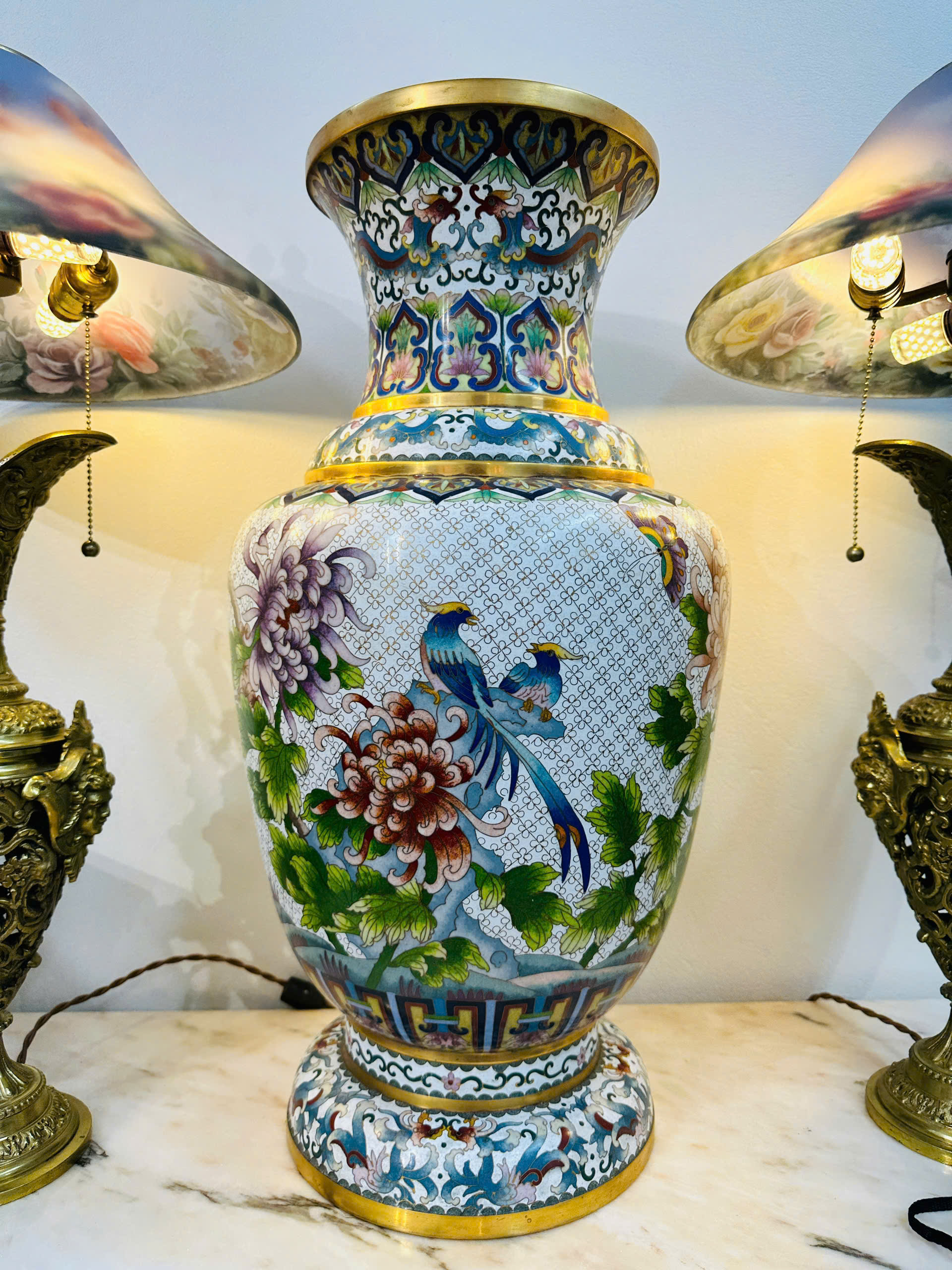 [PH0175]  BÌNH PHÁP LAM PHÙ DUNG CHIM TRĨ