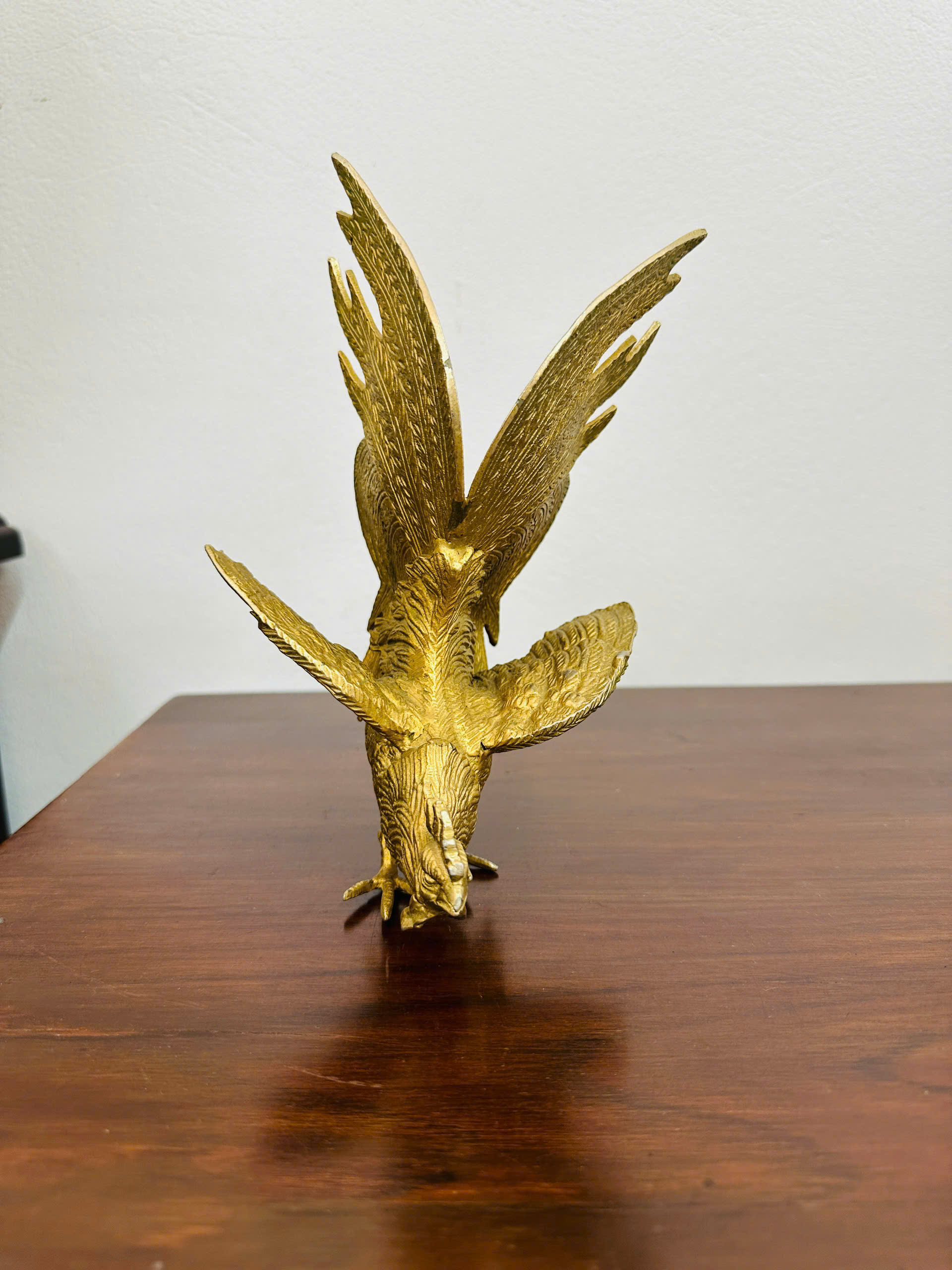 [PH0055] Cặp tượng gà chọi bằng đồng