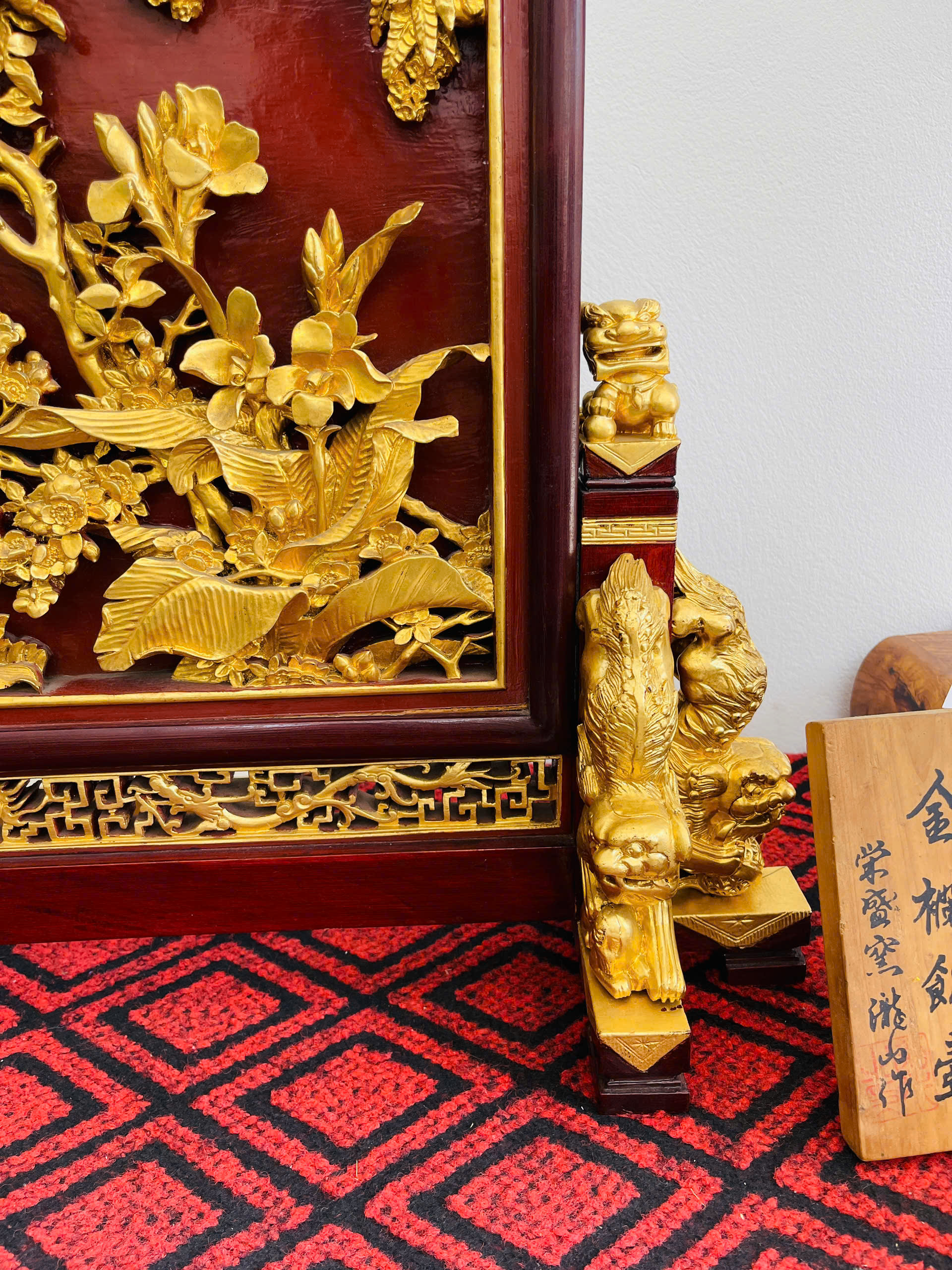 Bức Tranh Sơn Son Thếp Vàng hàng Chuẩn Cổ