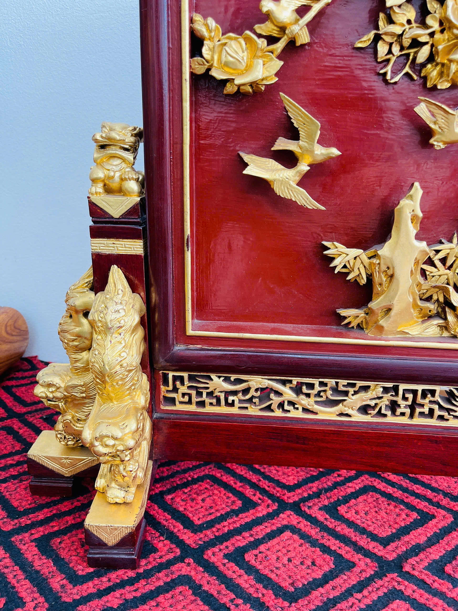 Bức Tranh Sơn Son Thếp Vàng hàng Chuẩn Cổ