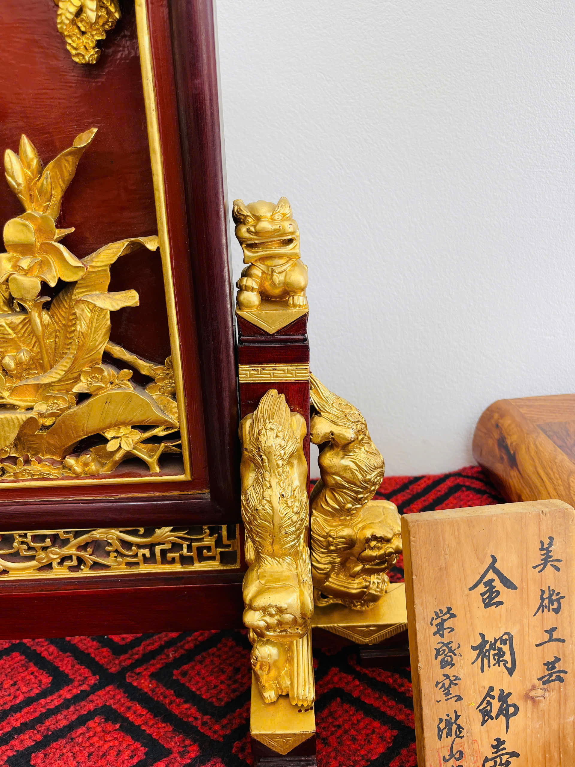 Bức Tranh Sơn Son Thếp Vàng hàng Chuẩn Cổ