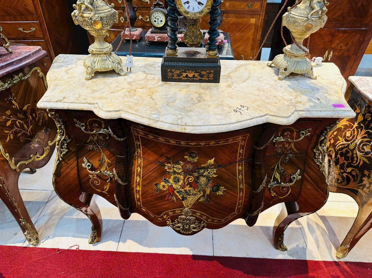 Kệ Pháp Xưa Louis XV