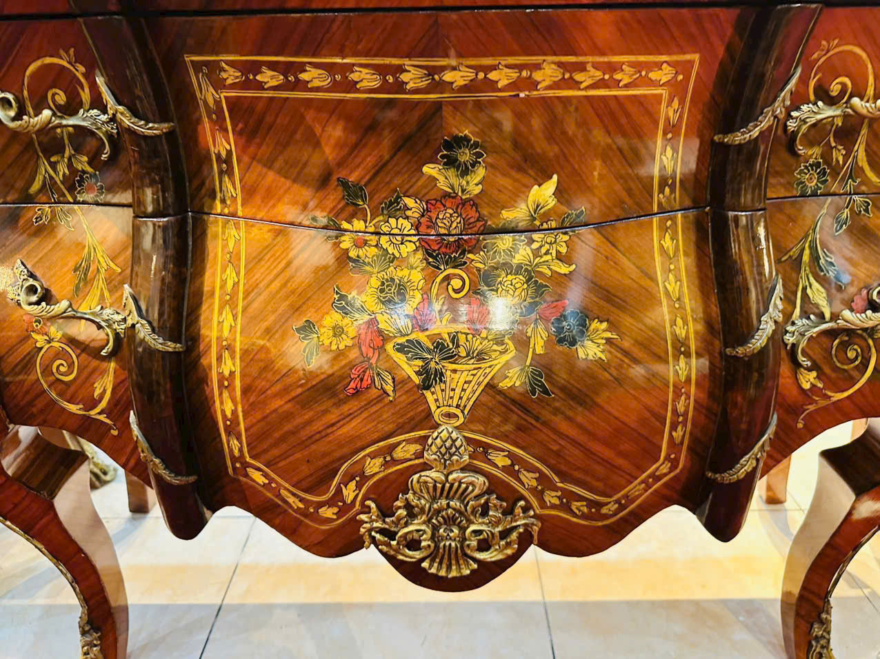 Kệ Pháp Xưa Louis XV