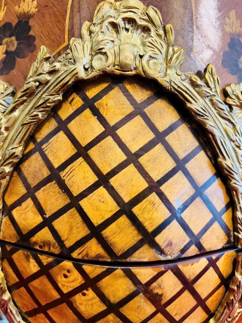 &nbsp;ĐÔN PHÁP LOUIS XV KHẢM VENEER&nbsp;[TH1624]