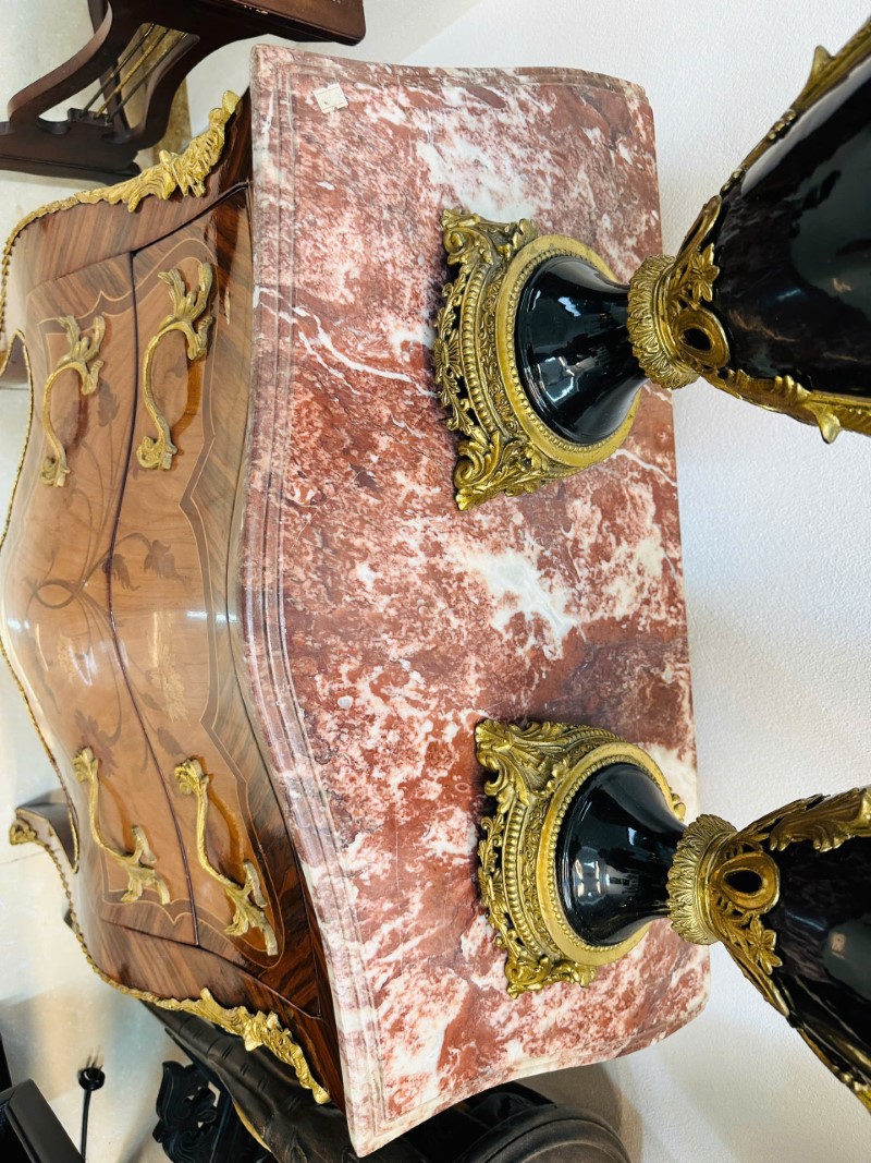 Kệ Gỗ Sồi Mặt Đá&nbsp;[PH0096]