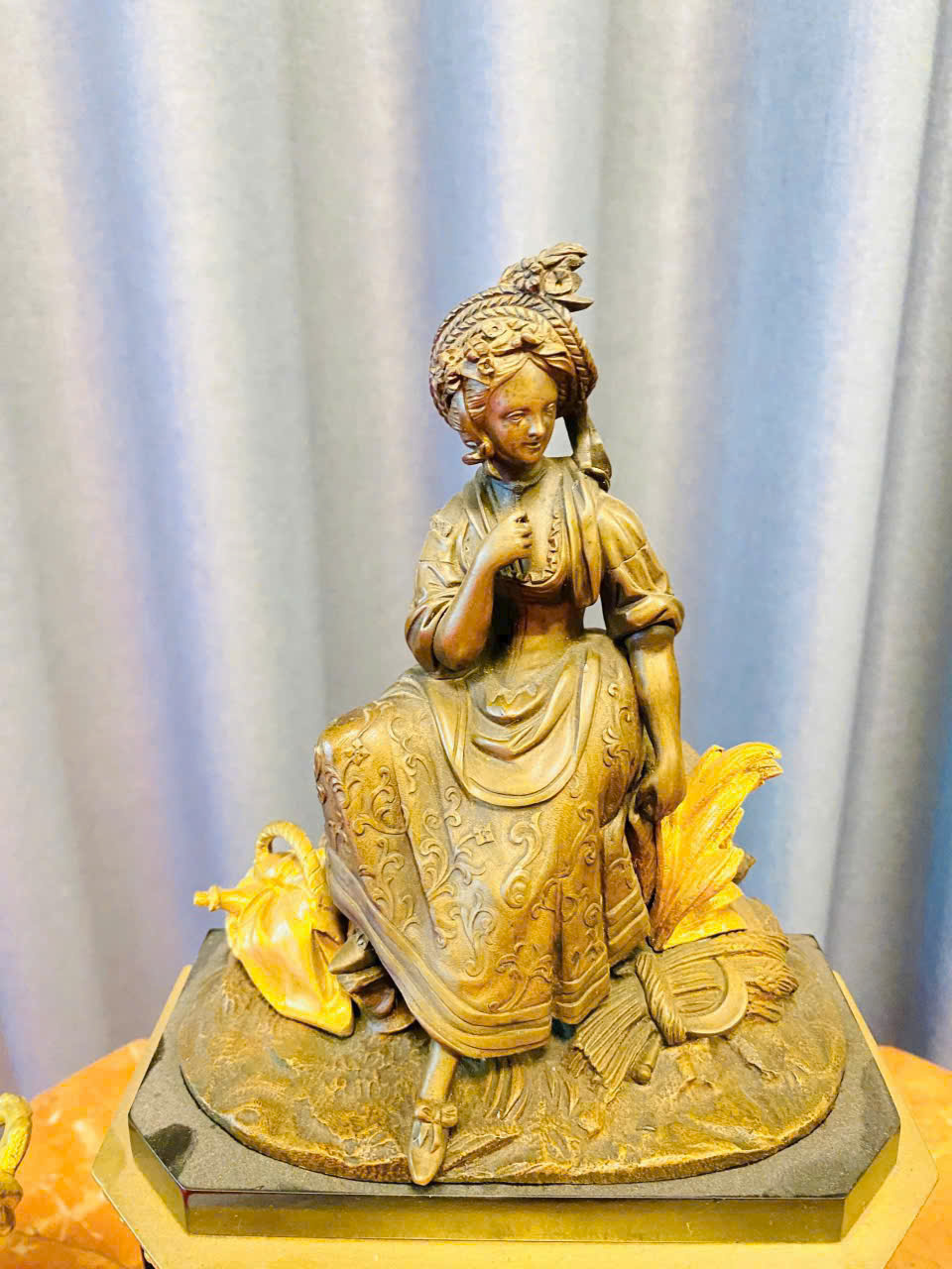 BỘ 3 ĐỒNG HỒ TƯỢNG PHÁP CỔ