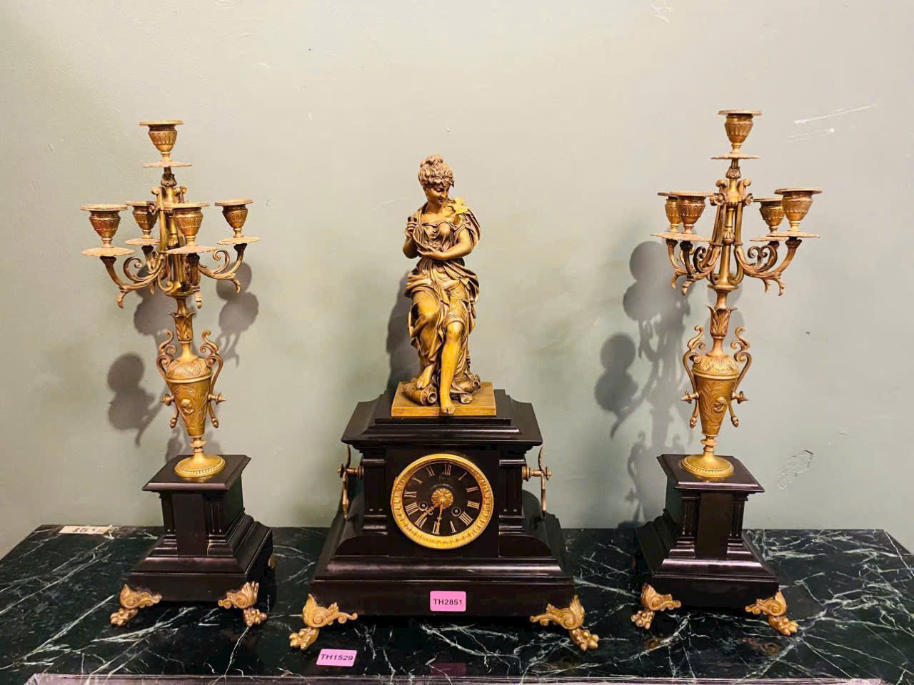 [TH2851] SET 3 ĐỒNG HỒ – ÉMILE BRUCHON