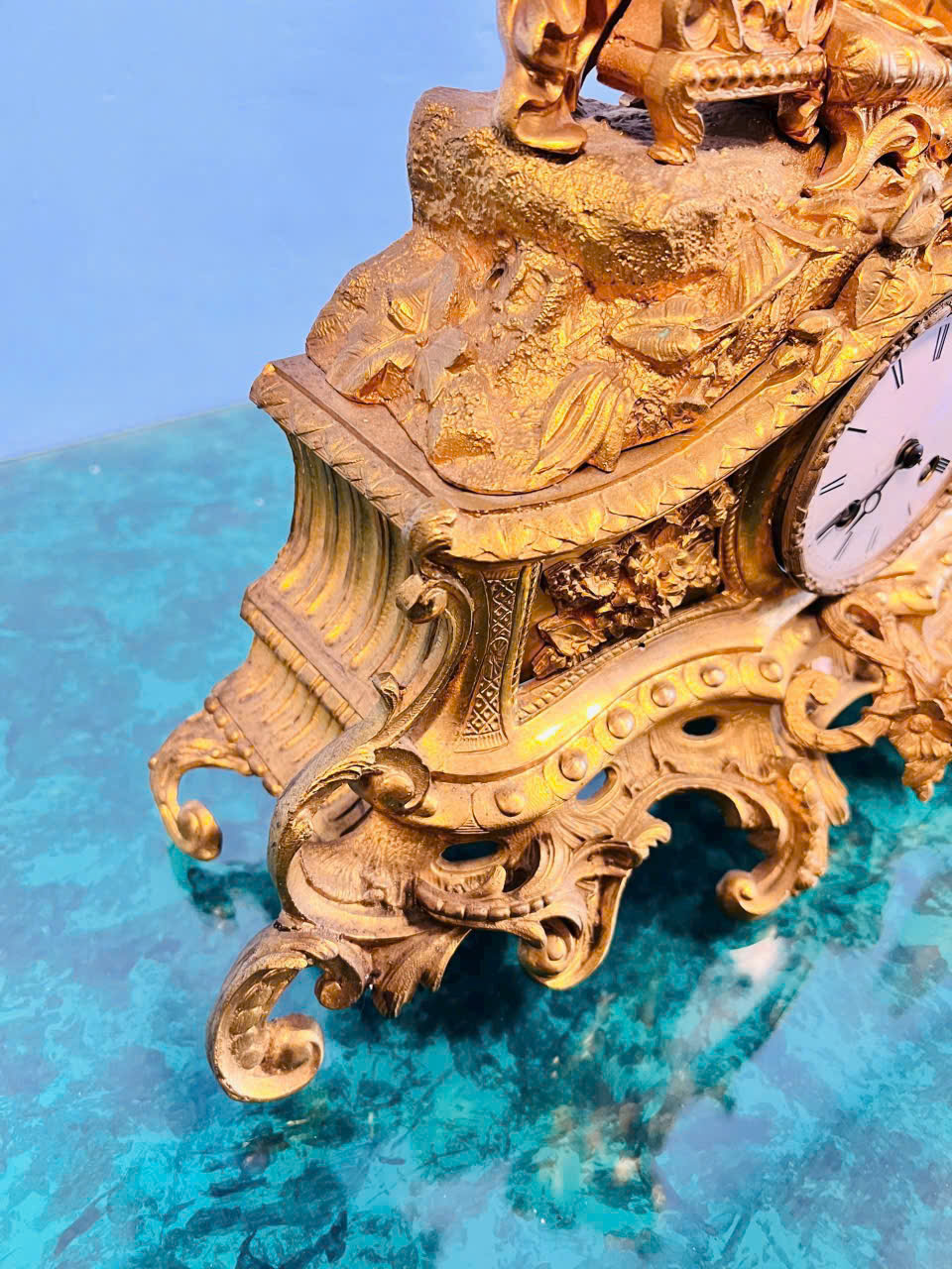 ĐỒNG HỒ TƯỢNG PHÁP CỔ – MADE IN FRANCE