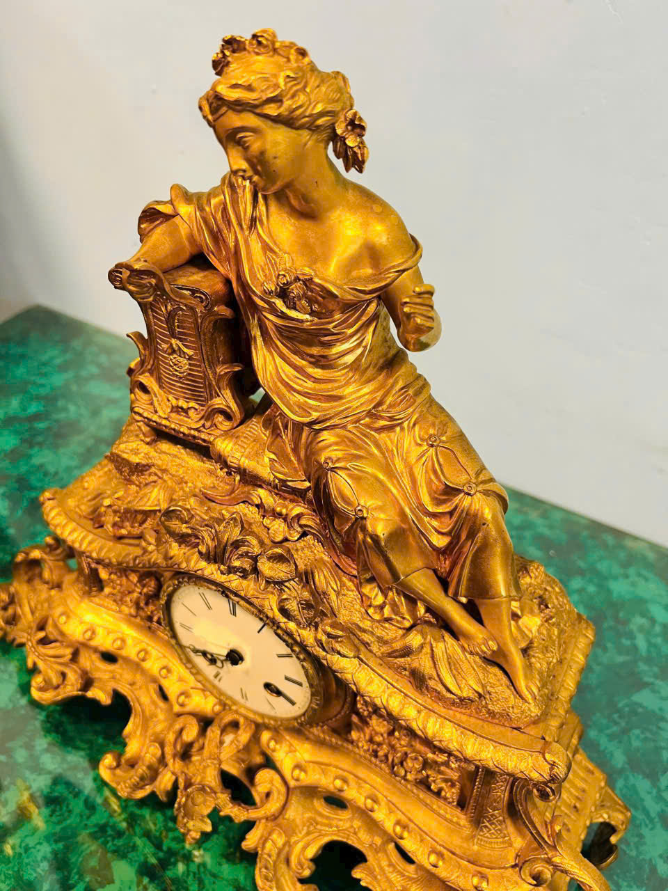 ĐỒNG HỒ TƯỢNG PHÁP CỔ – MADE IN FRANCE