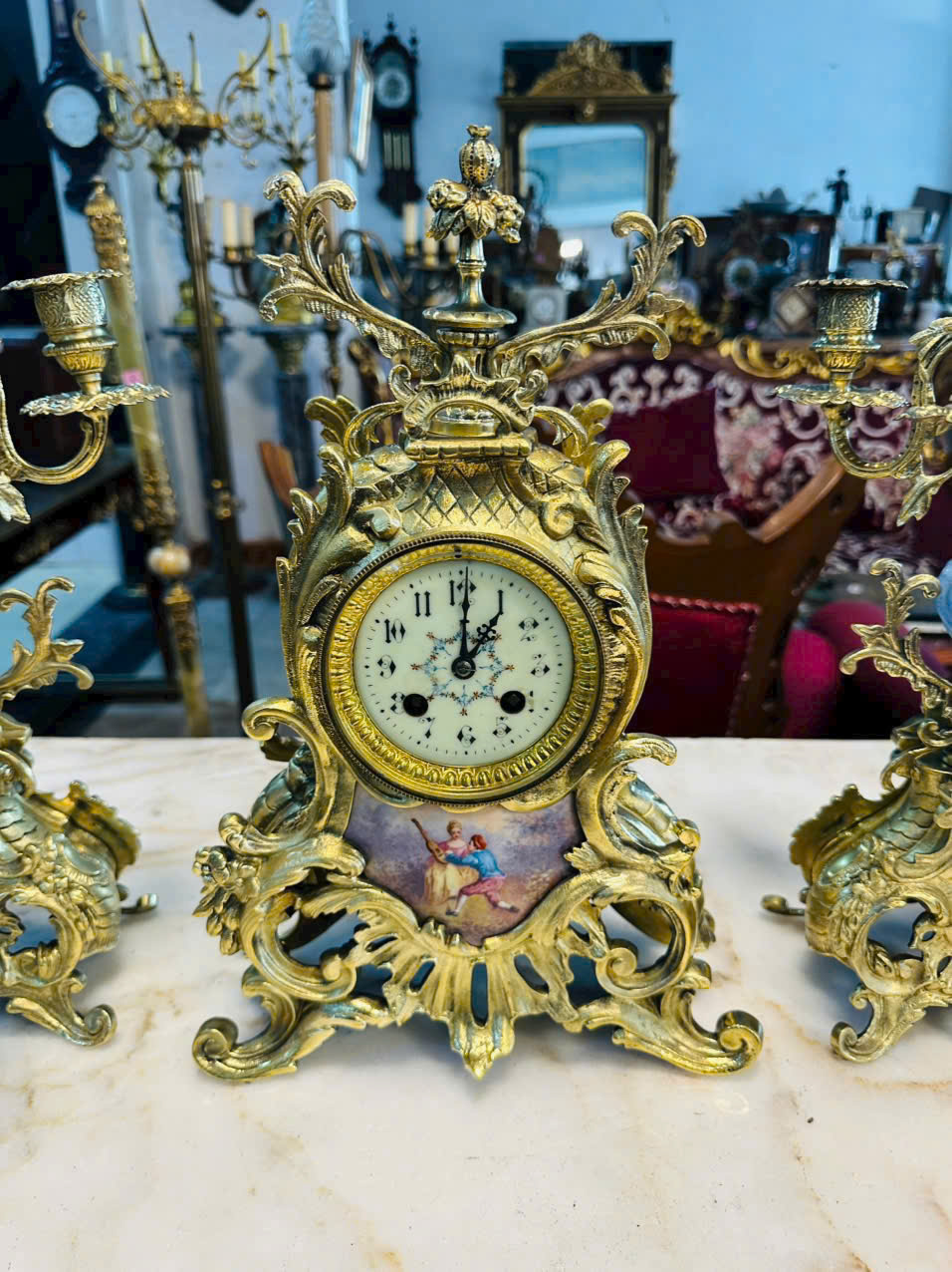 [TH1384] SET 3 ĐỒNG HỒ PHÁP CỔ