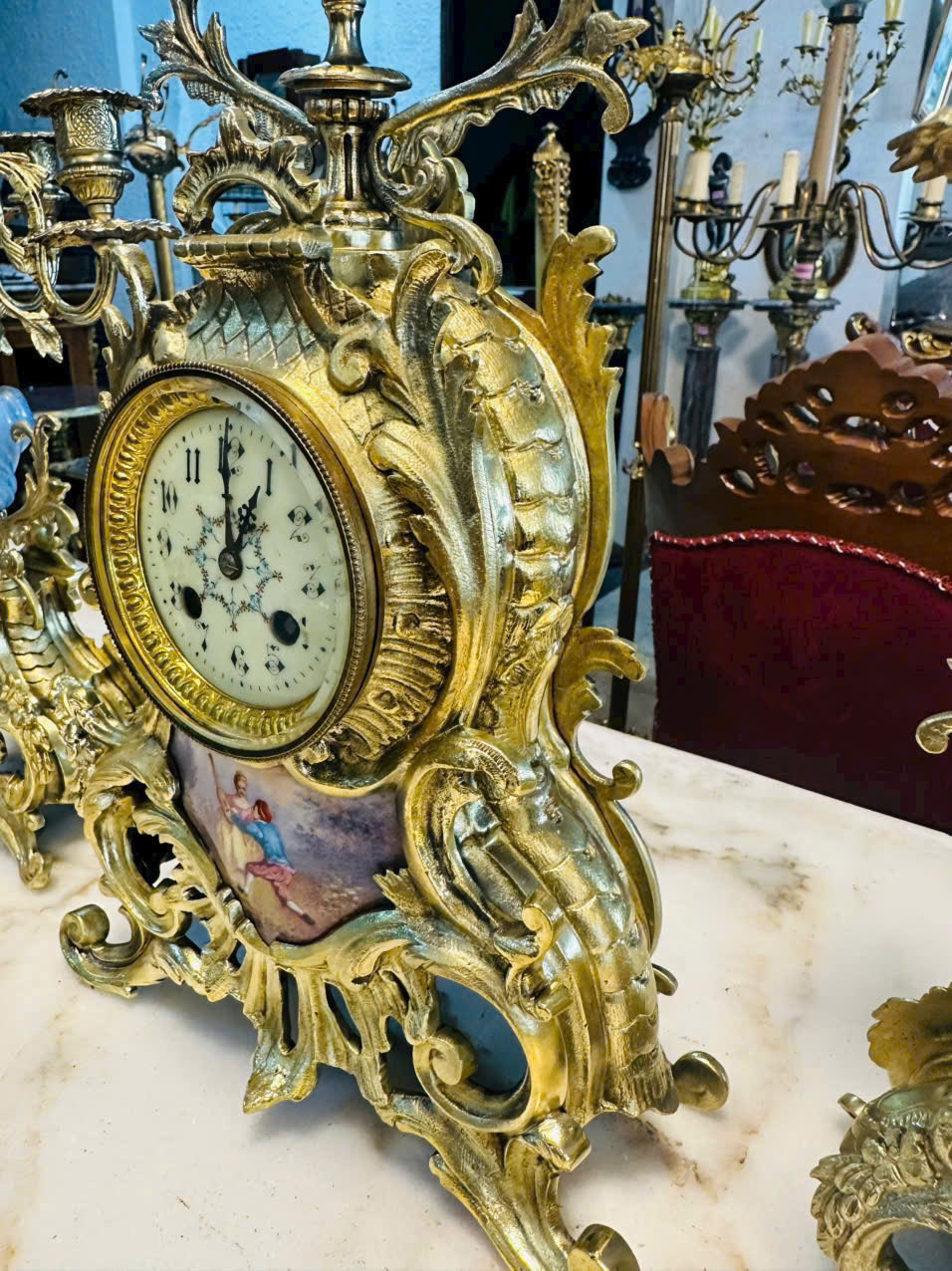 SET 3 ĐỒNG HỒ PHÁP CỔ&nbsp;[TH1384]