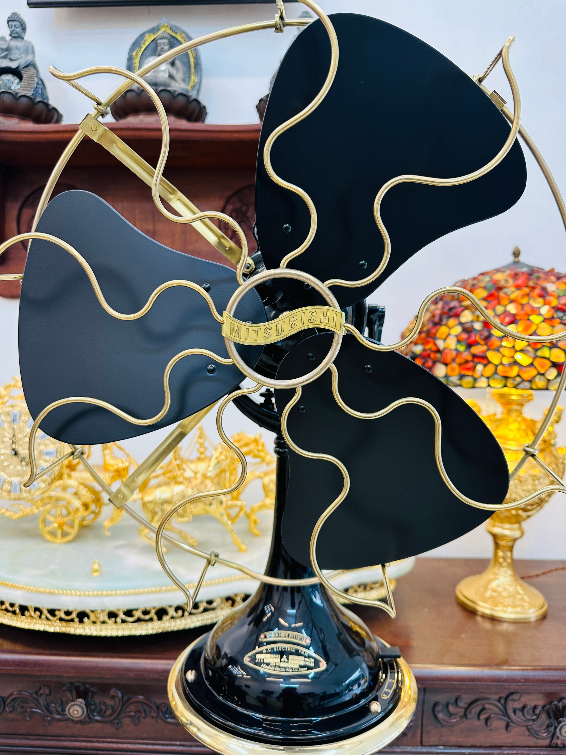 [A0006] Quạt Cây Mitsubishi Ngoáy Cháo Cánh 400