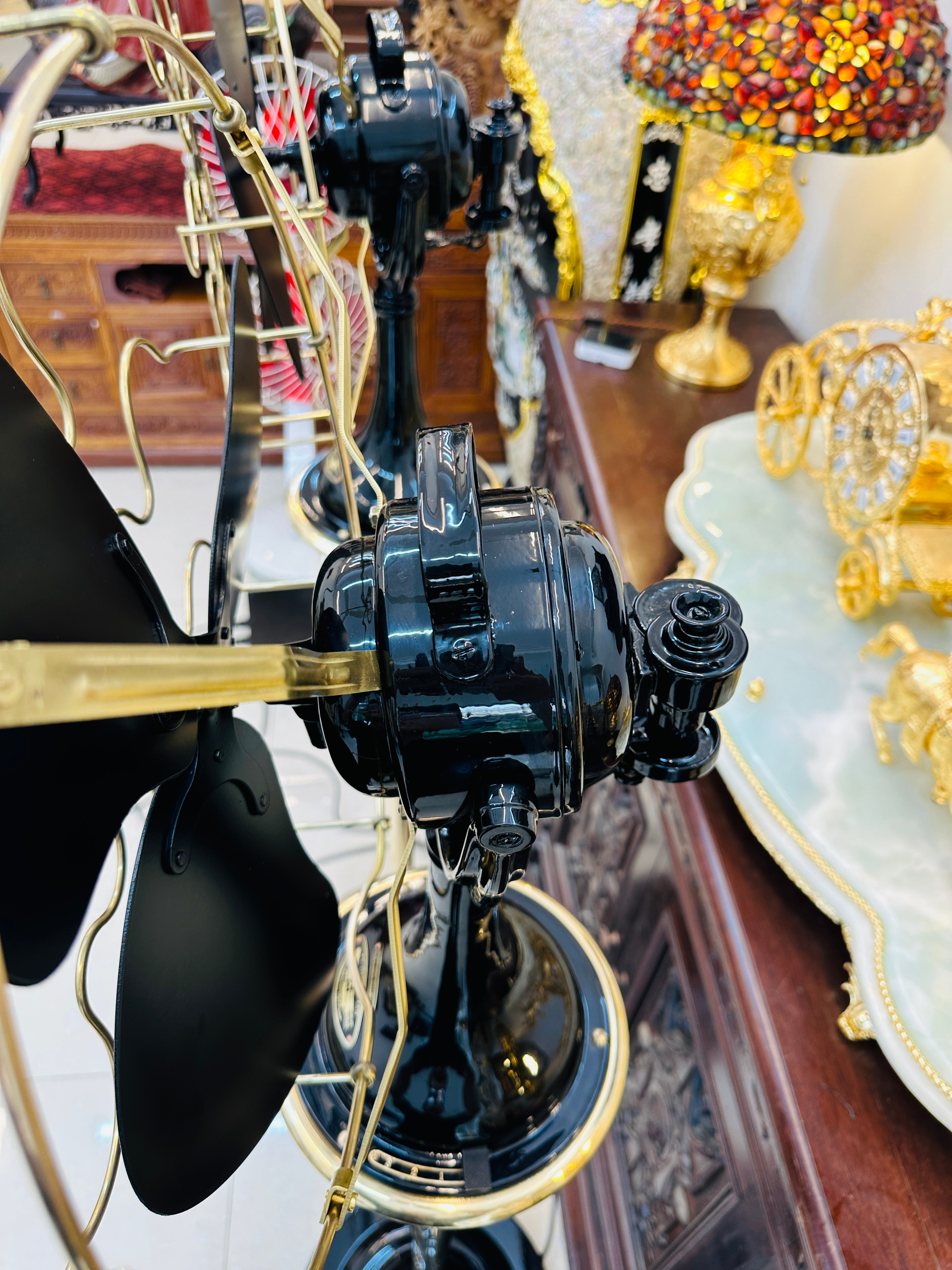 [A0006] Quạt Cây Mitsubishi Ngoáy Cháo Cánh 400