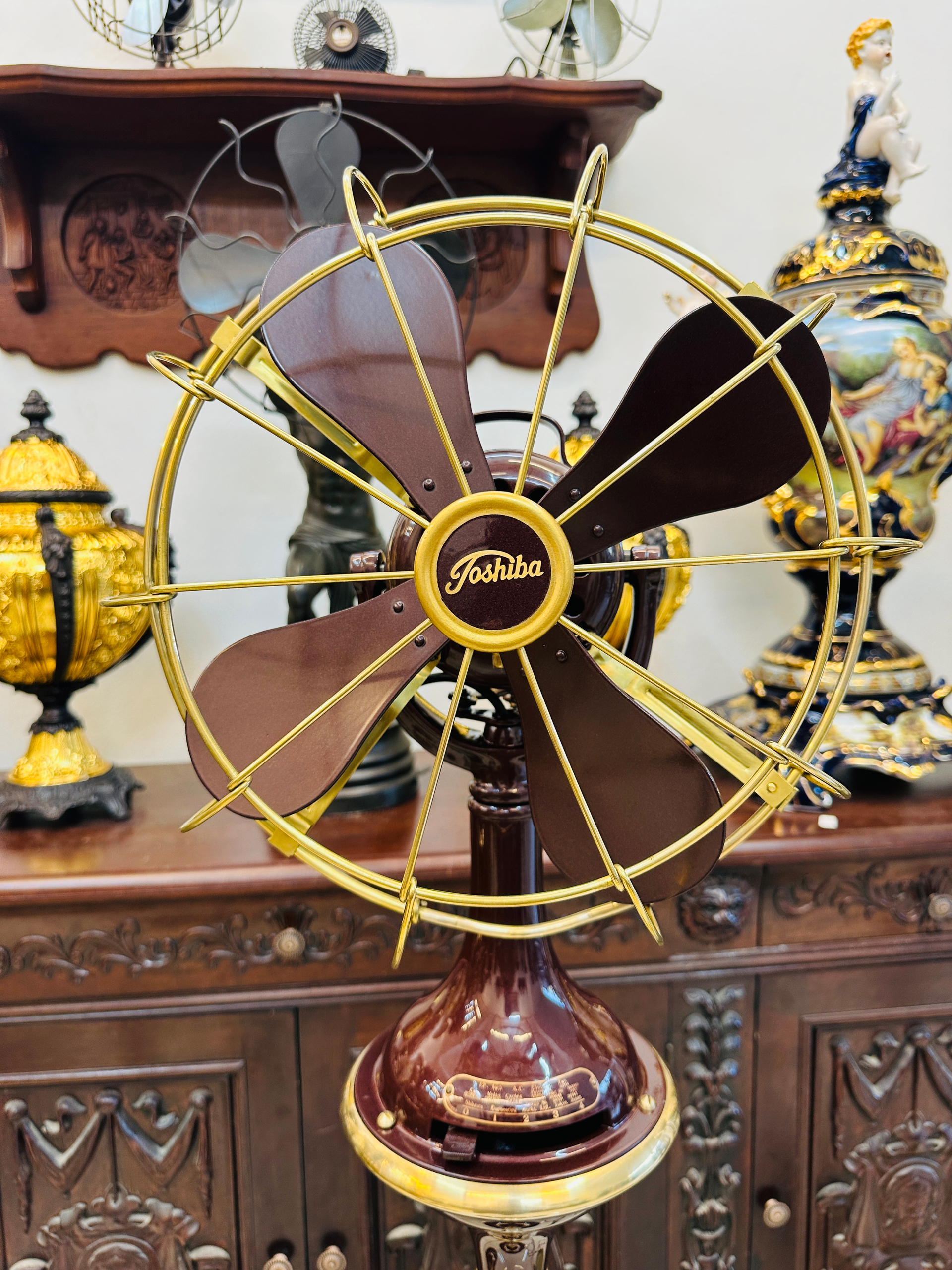 [A0015] Quạt Cây Toshiba Ngoáy Cháo Cánh 300