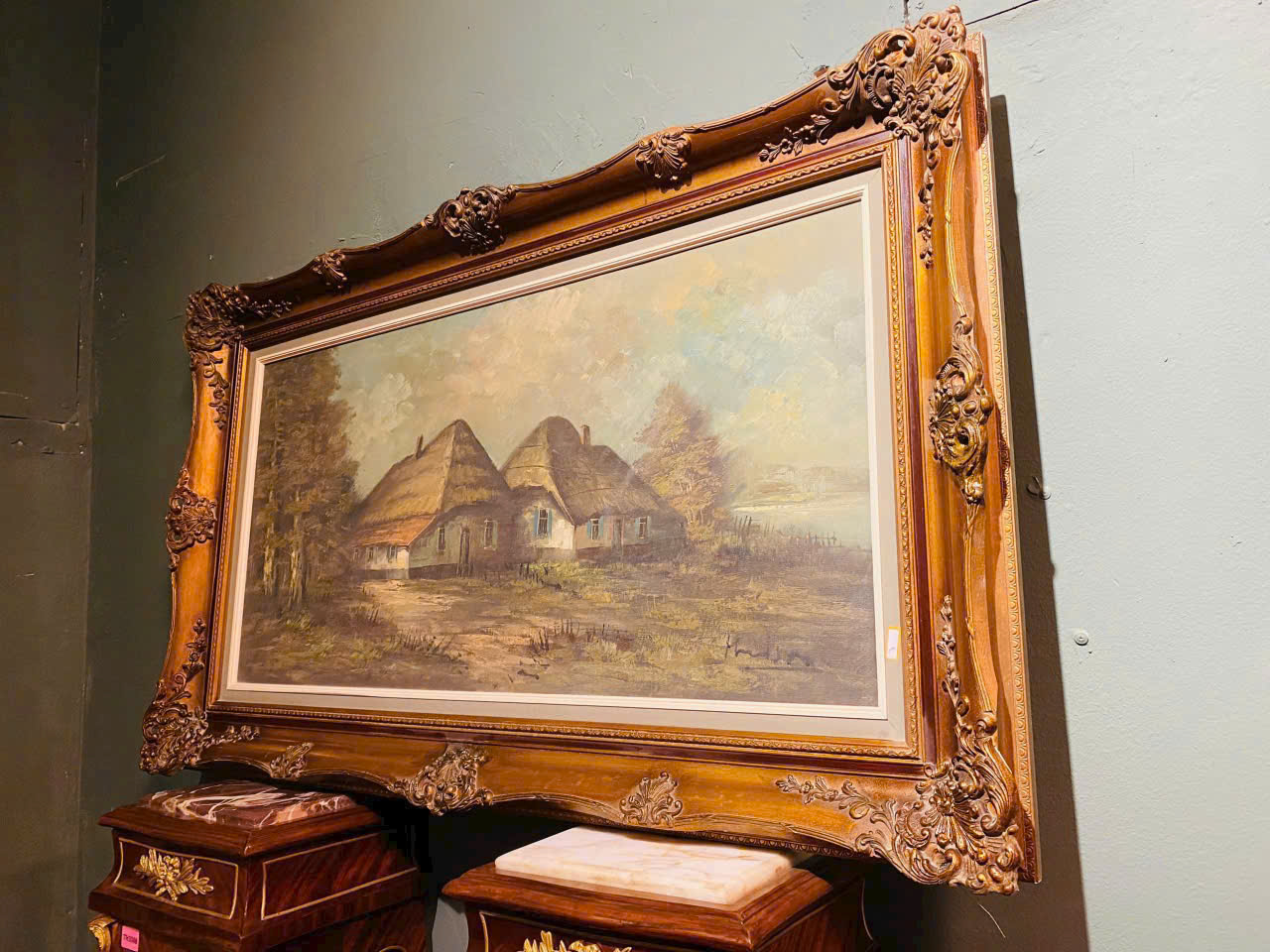 TRANH PHÁP CỔ – NGÔI NHÀ TRANH Ở VÙNG NÔNG THÔN BRITTANY (1930–1940)