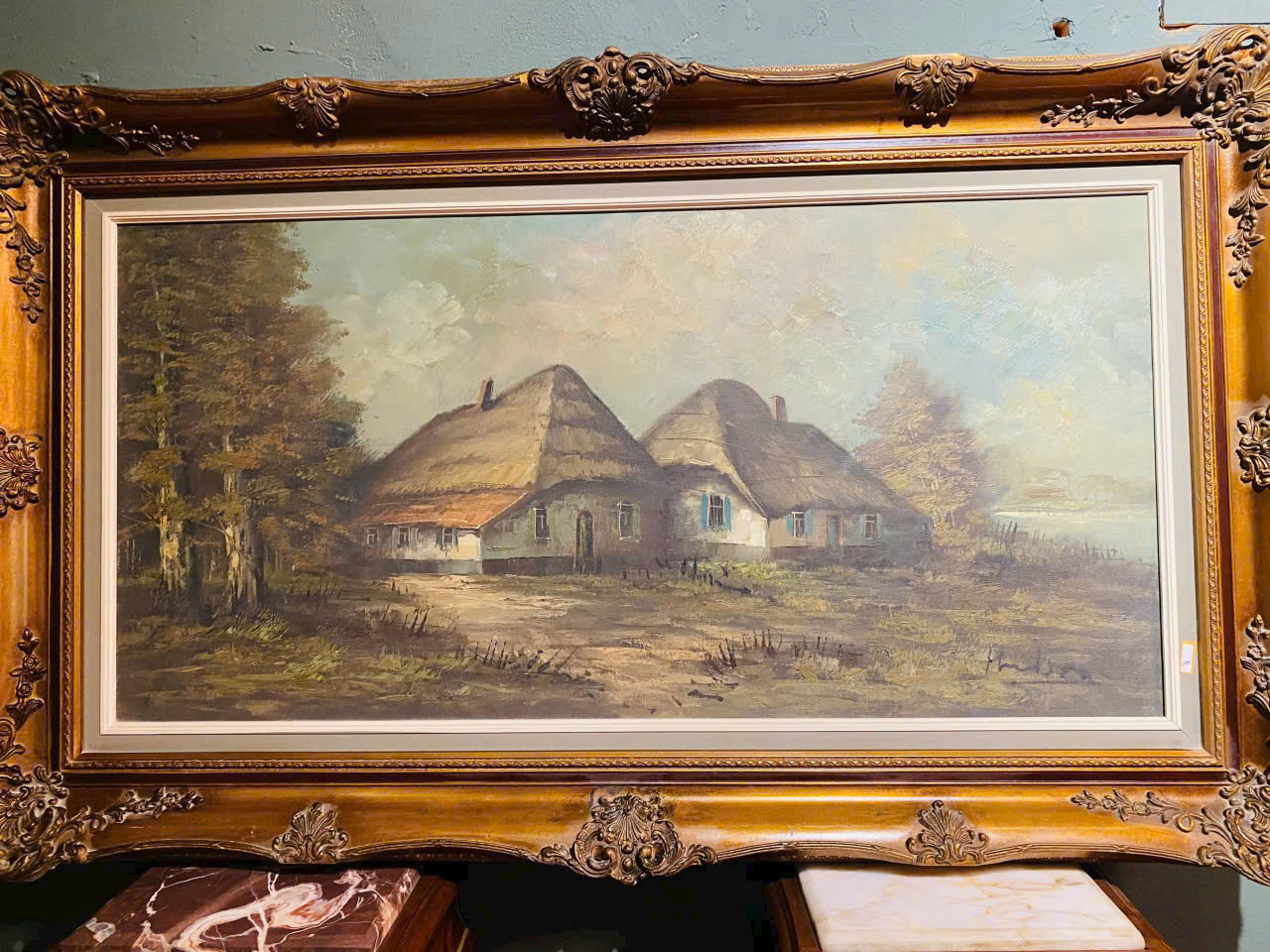 TRANH PHÁP CỔ – NGÔI NHÀ TRANH Ở VÙNG NÔNG THÔN BRITTANY (1930–1940)