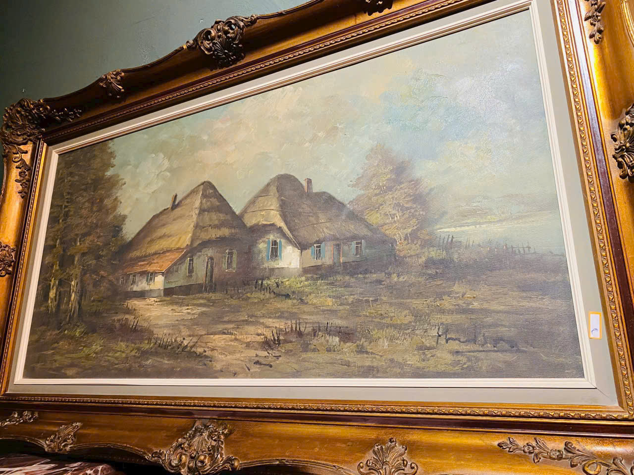 TRANH PHÁP CỔ – NGÔI NHÀ TRANH Ở VÙNG NÔNG THÔN BRITTANY (1930–1940)