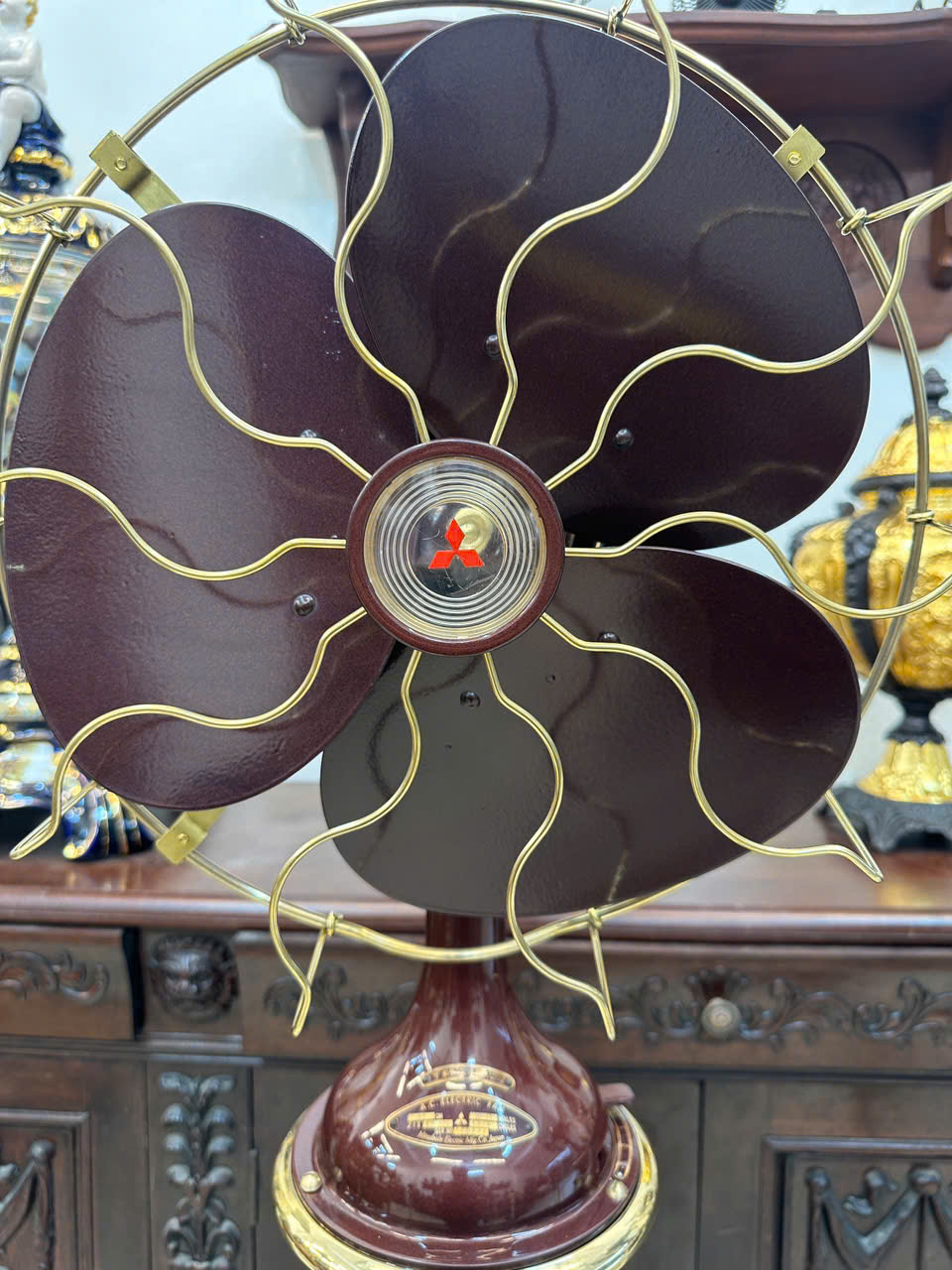 Đôi Quạt Cây&nbsp;Mitsubishi ngoái cháo cánh 35&nbsp;[A0019]