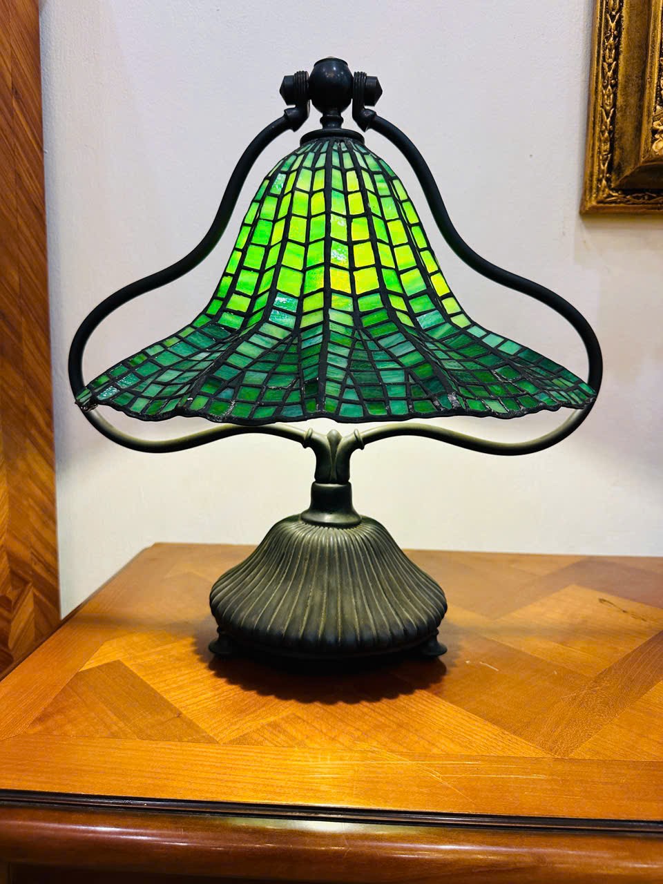 Đèn Tiffany Phượng Hoàng Ánh Vàng [PH0054]