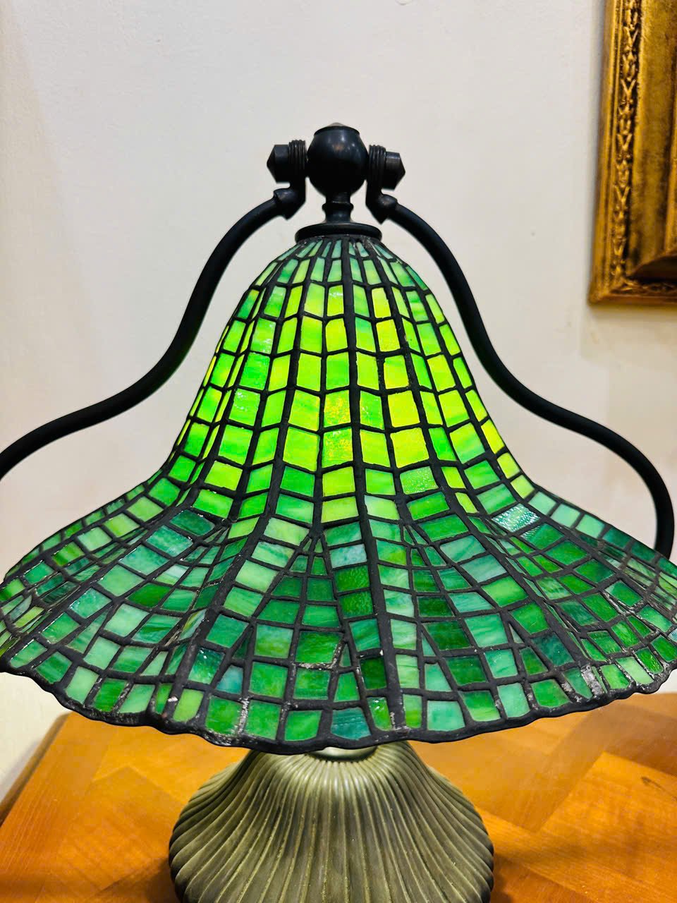 Đèn Tiffany Phượng Hoàng Ánh Vàng [PH0054]